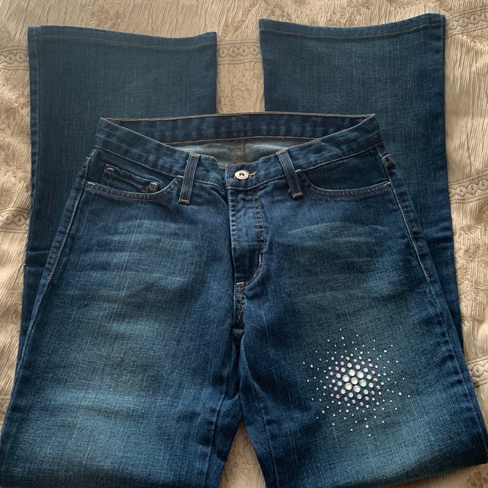 Karen Kane rhinestone jeans